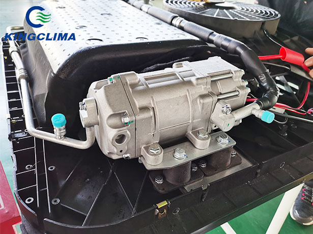 The Main Structure of Electric Vehicle AC Compressor